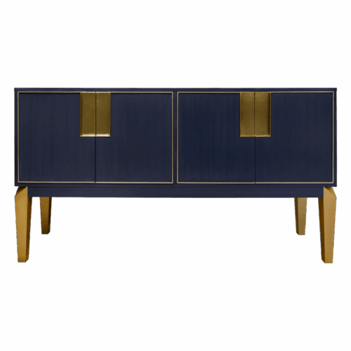 Concorde Sideboard Maple Brass Legs
