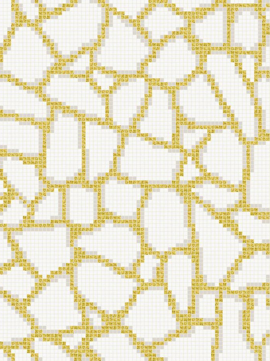 Fragment Mosaic Gold