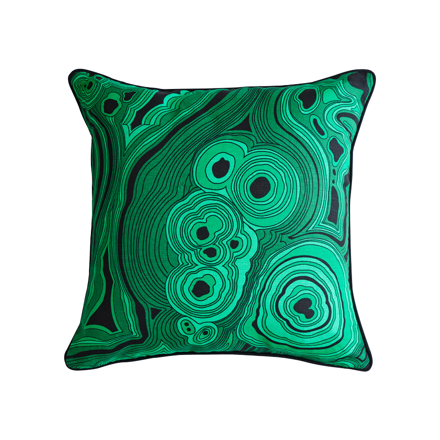 Malachite Cushion Green
