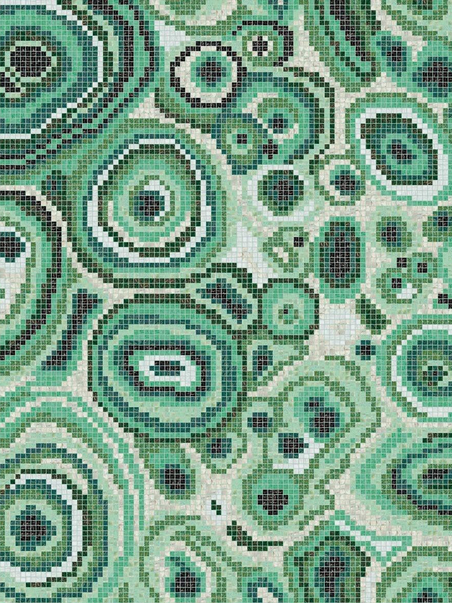 Malachite Mosaic Green
