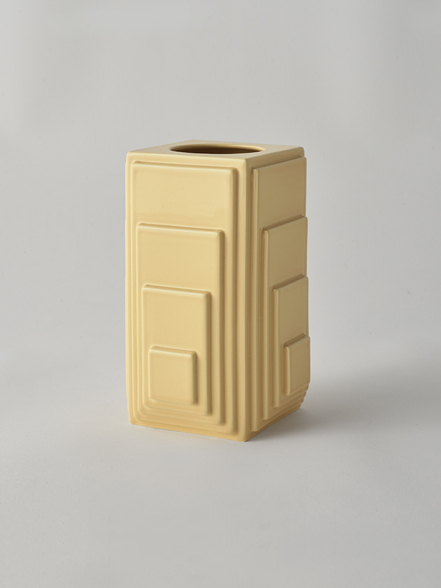 Electric Dreams Ceramic Vase Butter