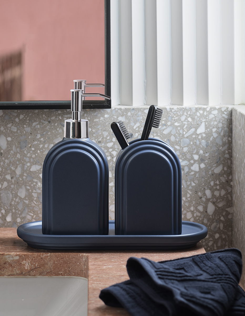 Avalon Toothbrush Holder Navy