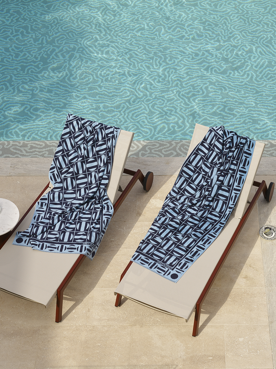 Sorrento Beach Towel Blue
