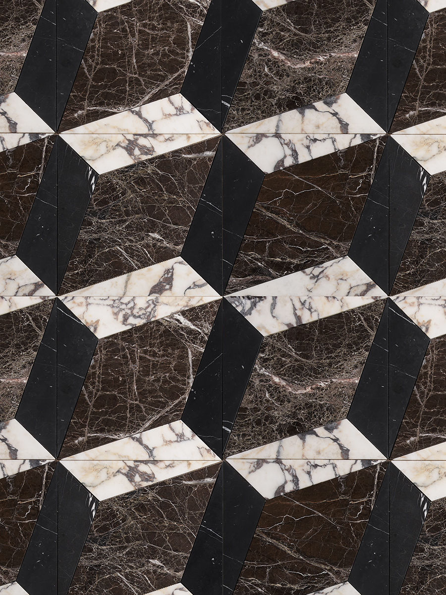 Concertina Marble Tile