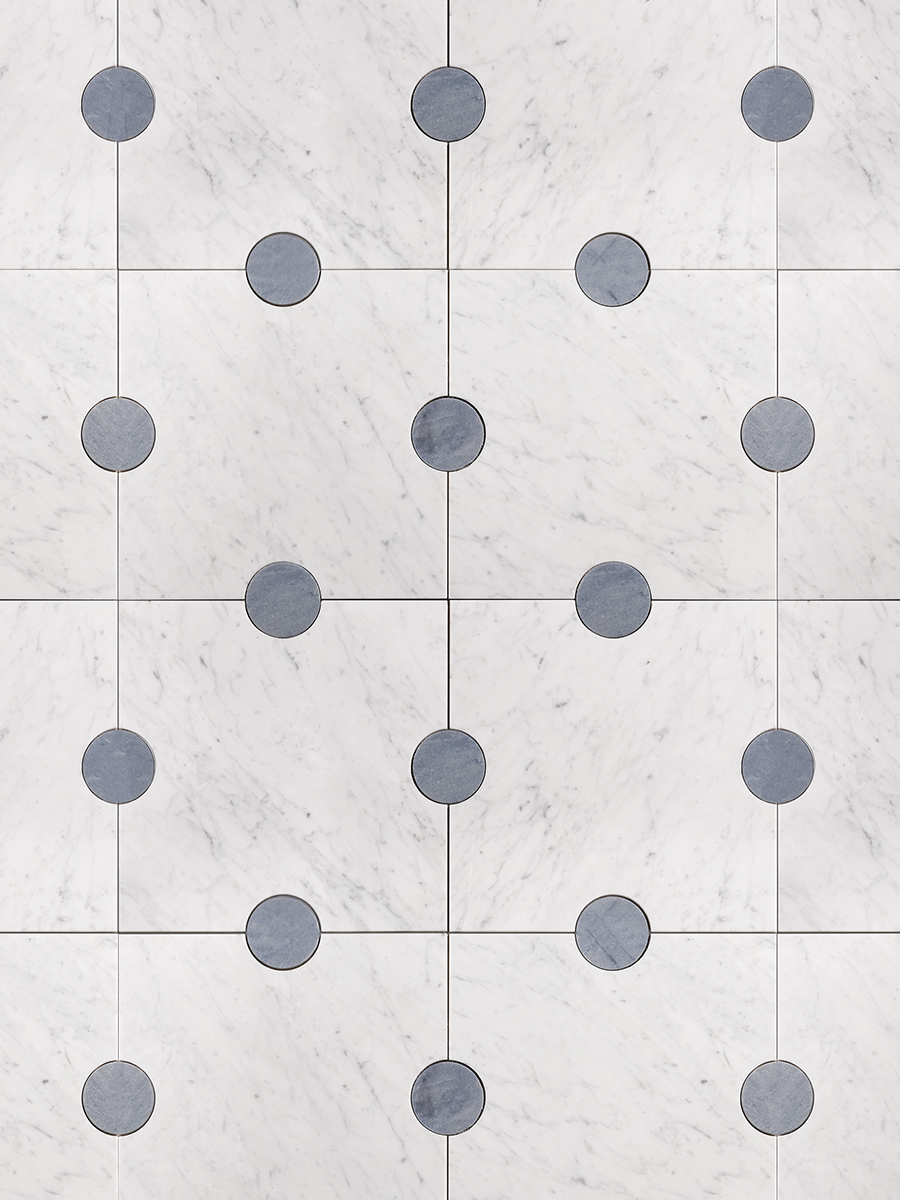 Punti Carrara Marble Tile