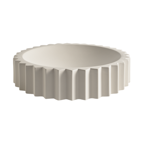 Parallel Lines Bowl White