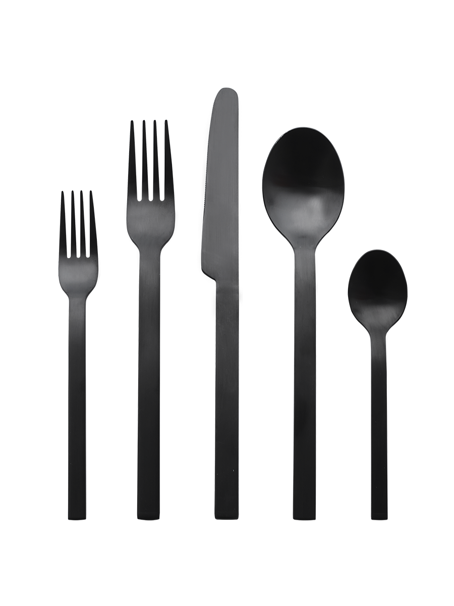 Mies Cutlery Brushed Graphite