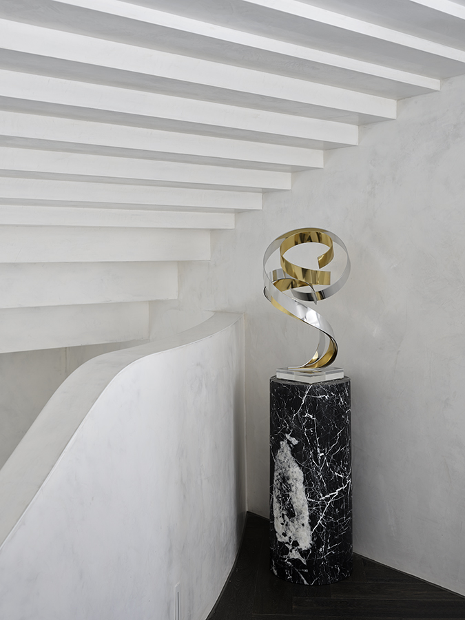 ‘Brian’s Song’ Sculpture Silver & Gold