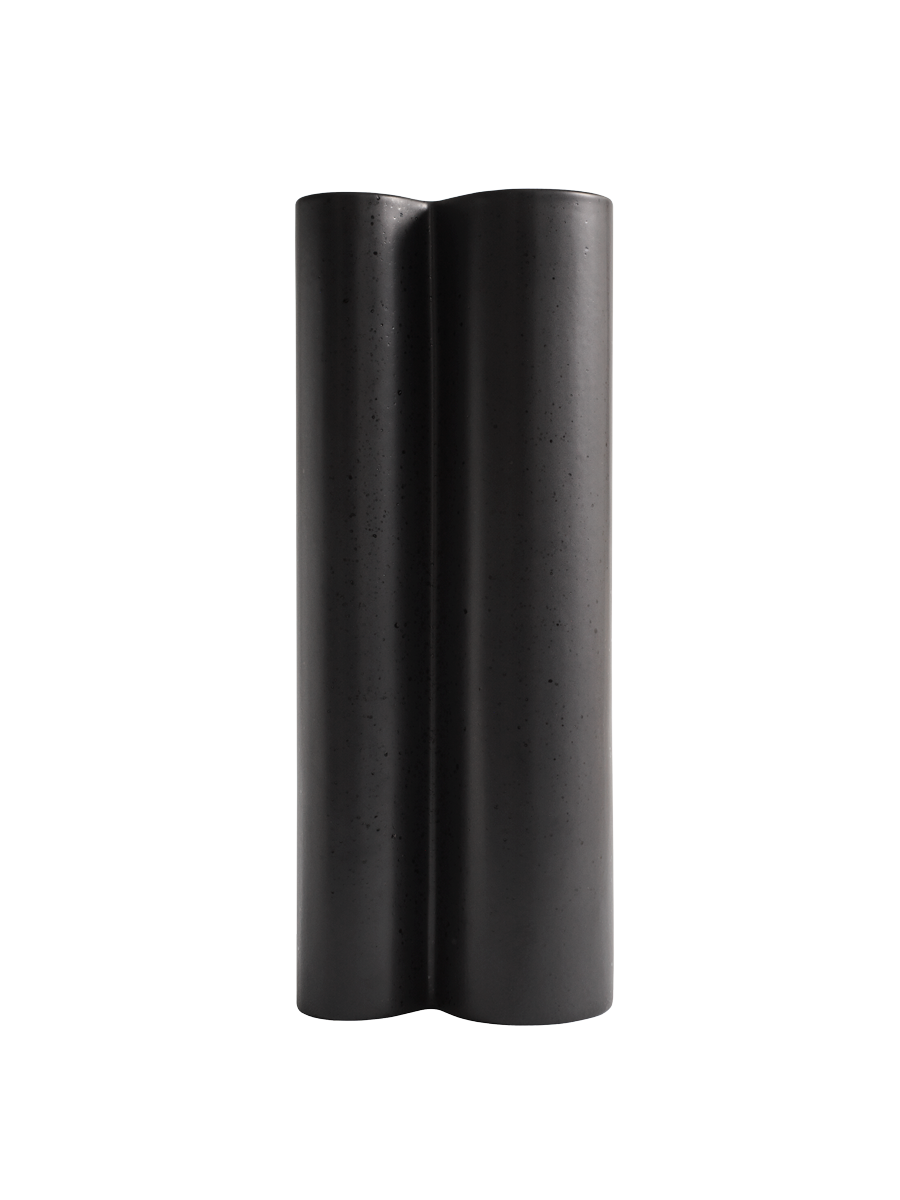 Tefra Ceramic Vase Cinder