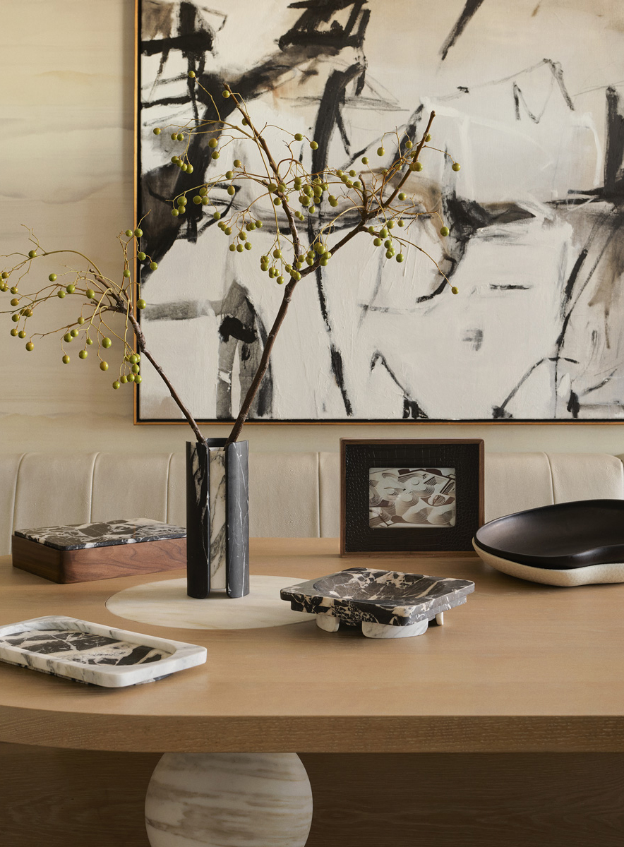 Caldera Bowl Antico & Arabescato