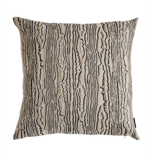 Moire Cushion Black