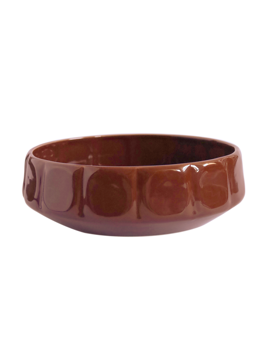 Forte Ceramic Bowl Chocolate