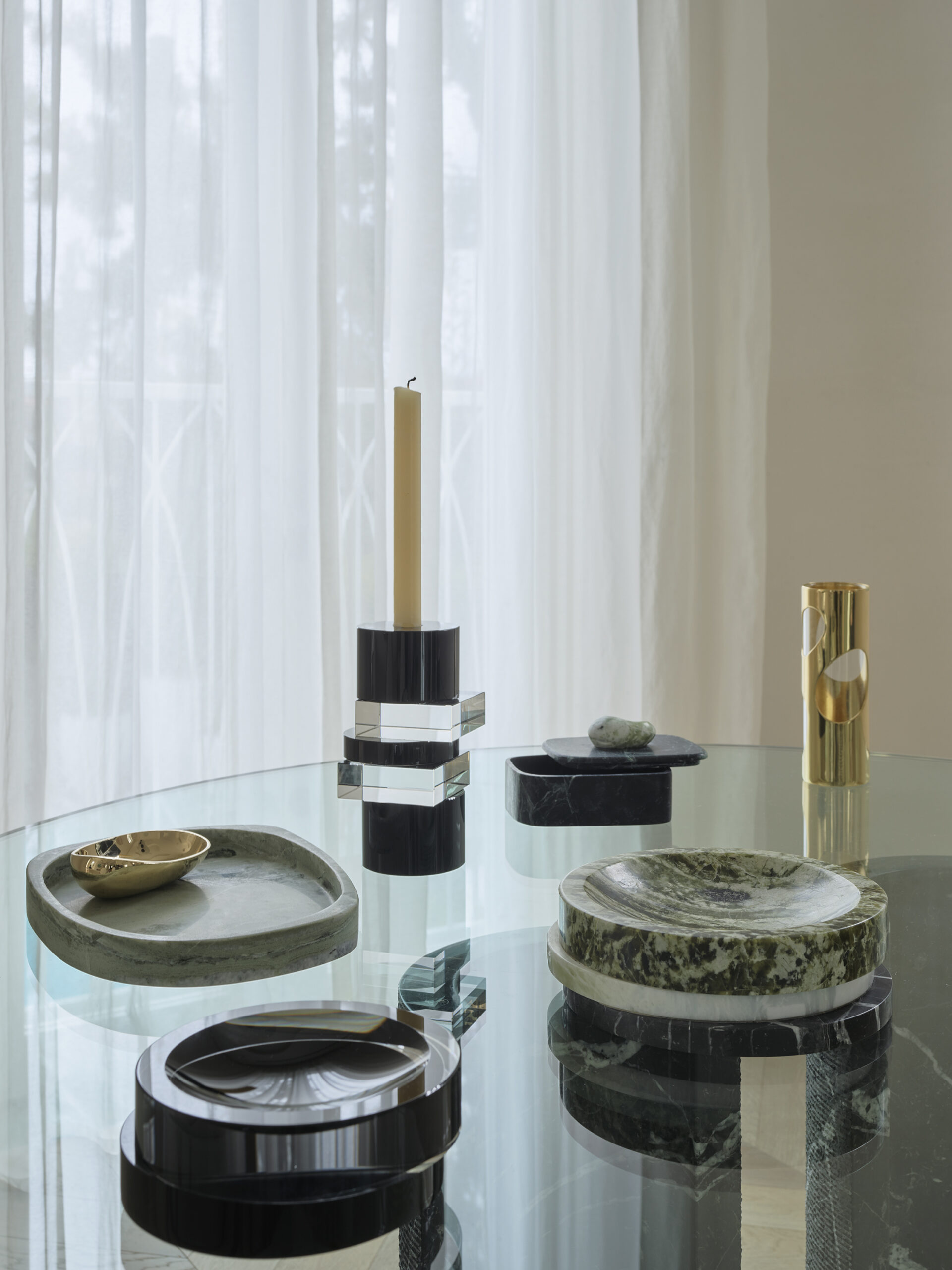 Pietra Brass Dish