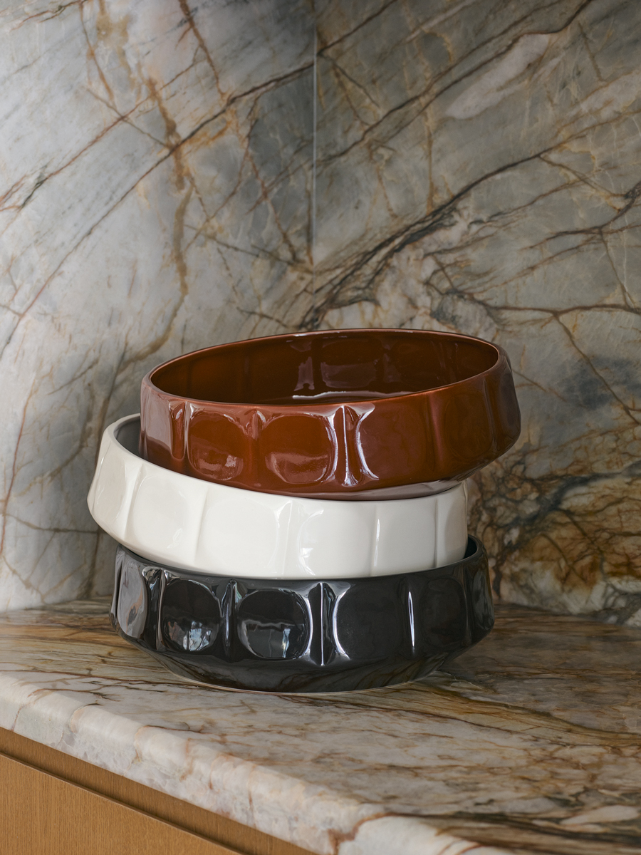 Forte Ceramic Bowl Black