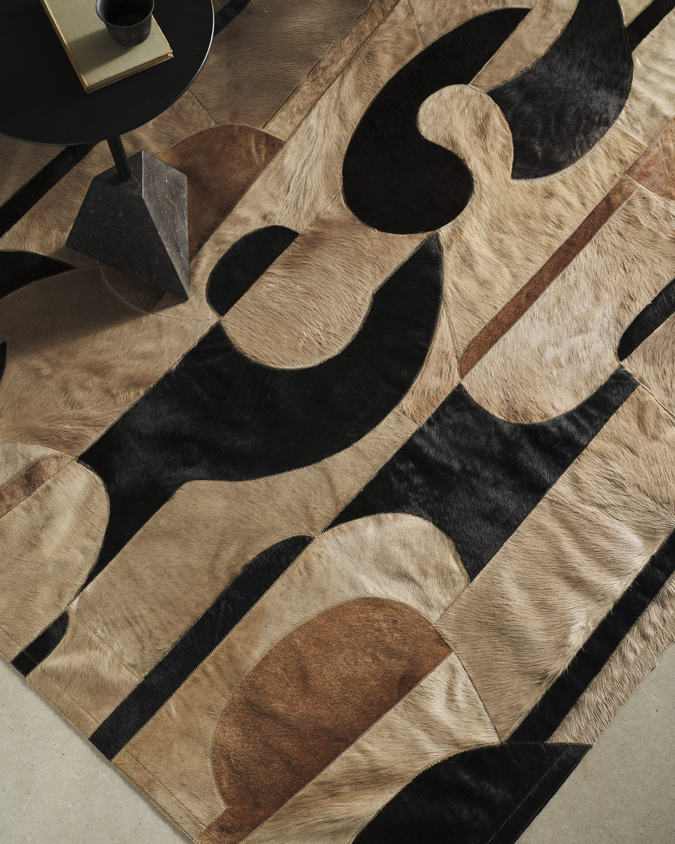 Beton Hide Rug