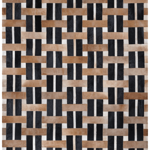 Cestino Hide Rug Caramel