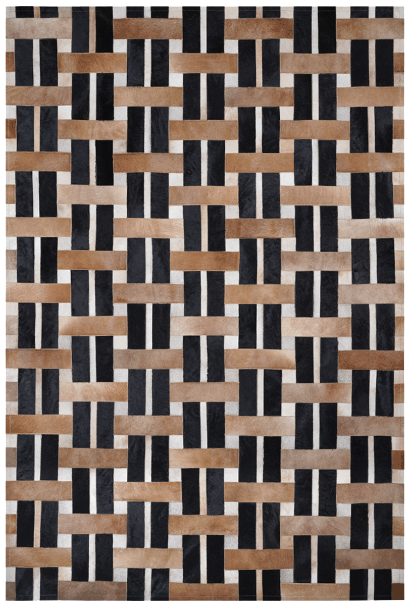 Cestino Hide Rug Caramel