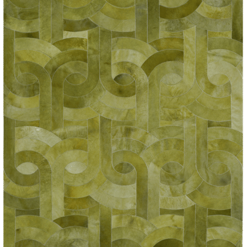 Paradiso Hide Rug Chartreuse