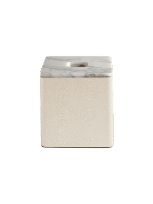 Palco Tissue Box Shagreen Arabescato