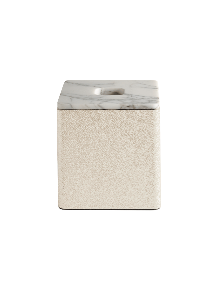 Palco Tissue Box Shagreen Arabescato